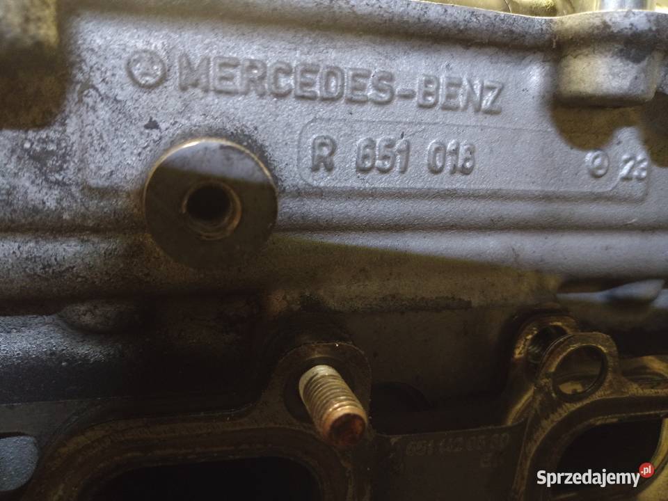 MERCEDES W212 22CDI Głowica kompletna R651016 Bydgoszcz