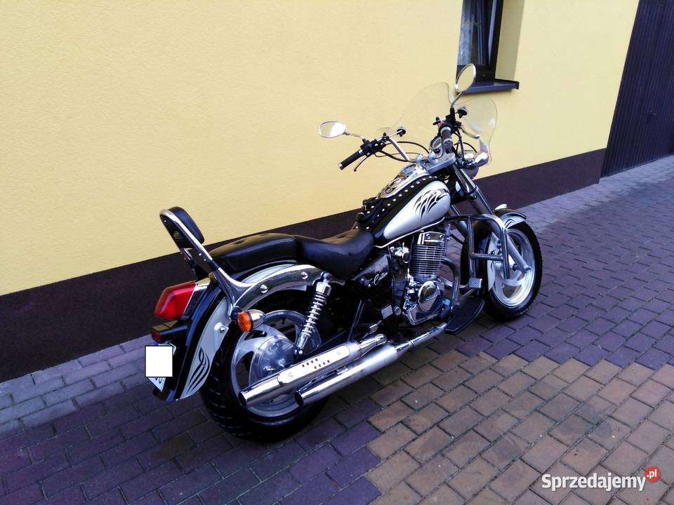 Jinlun JL 250 Chopper Szyba Zarejestrowany chopper Wodzisław