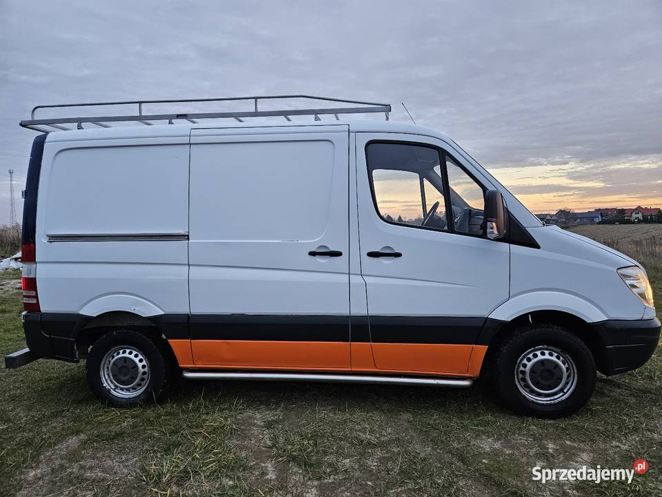 Mercedes Sprinter 210 22CDI Klima Bagażnik Rury furgon Mercedes-Benz lubelskie Prawiedniki