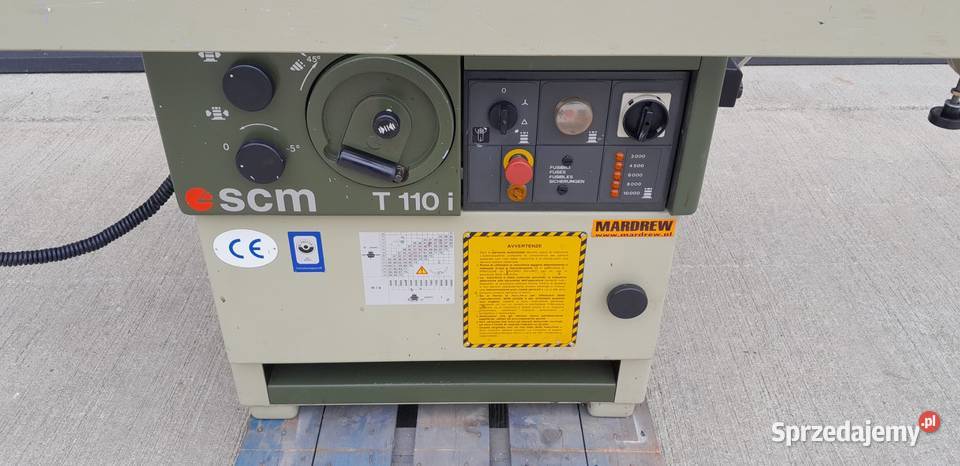 Frezarka dolnowrzecionowa SCM T110i 826 małopolskie