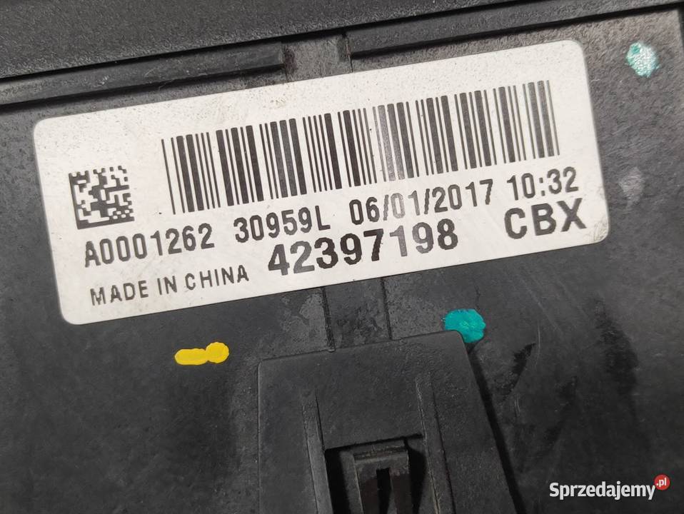 Skrzynka Bezpieczników Opel Mokka X 42397198 Skrzynki bezpieczników Pleszew