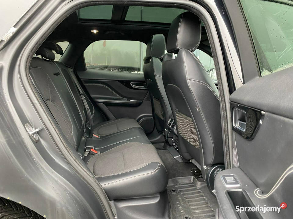 Jaguar FPACE panorama full led el klapa navi wielofunkcyjna kierownica Żory