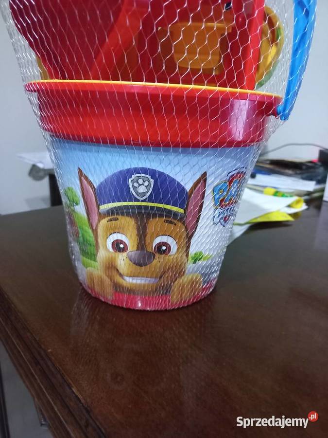 zestaw do piaskownicy Psi patrol wiaderko 11 dolnośląskie Góra sprzedam