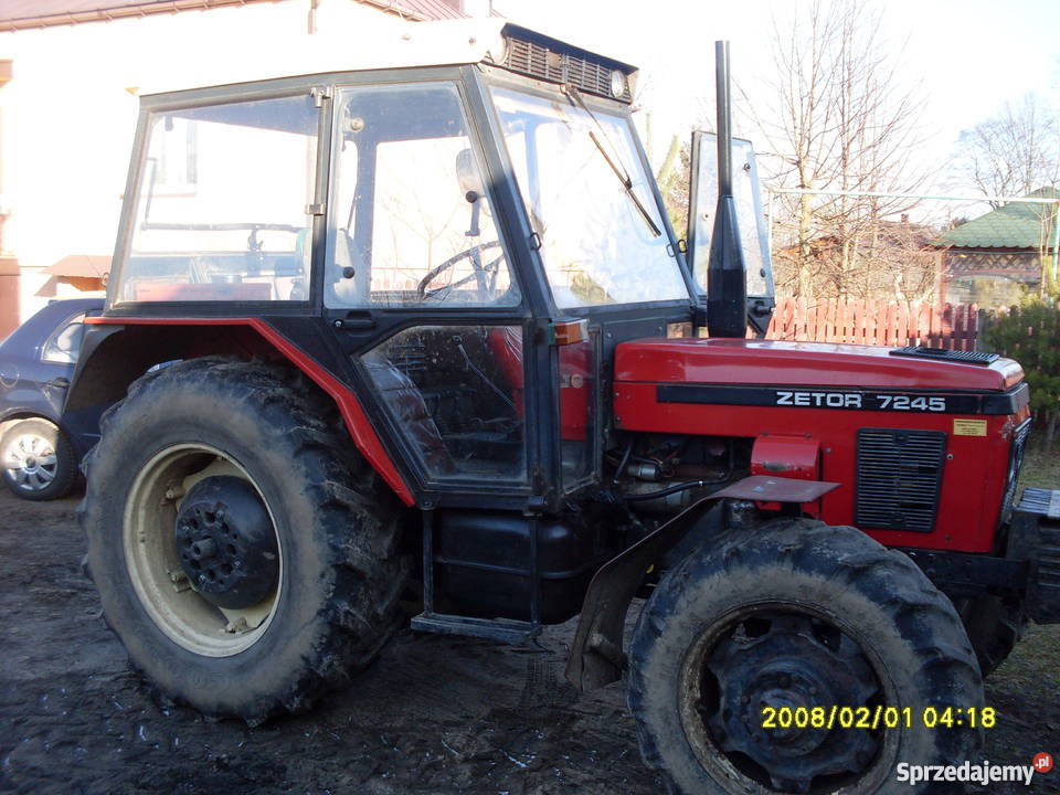 Ciągnik Zetor 7245 podlaskie Bielsk Podlaski