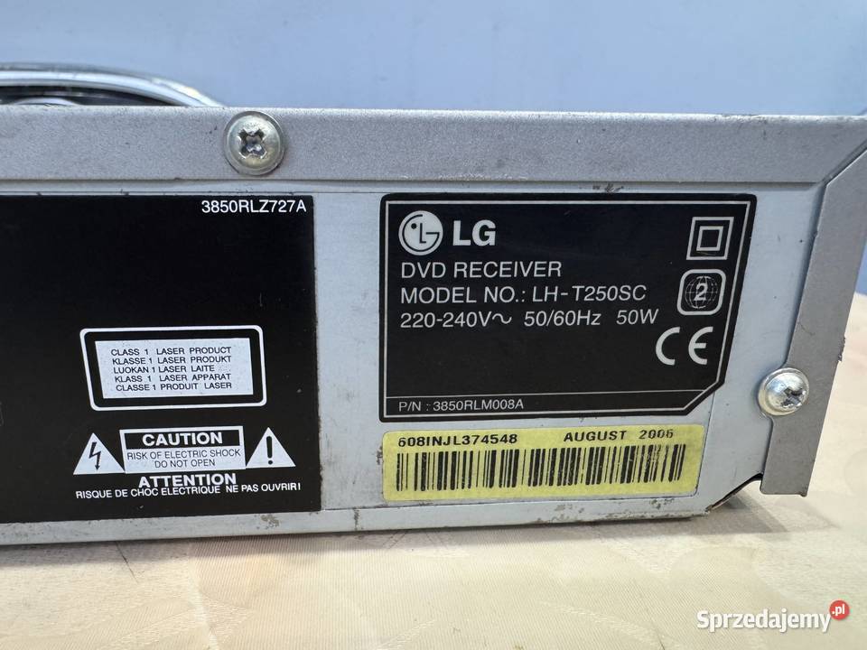 LG DVD RECEIVER LHT250SC Łapy