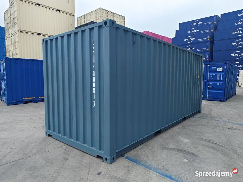 Kontener 20DV OW nowy RAL5010 RAL7016 RAL7031 Biznes i Przemysł Białystok
