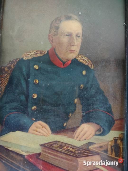 Tryptyk z portretami Moltkego Wilhelma I i Kęty