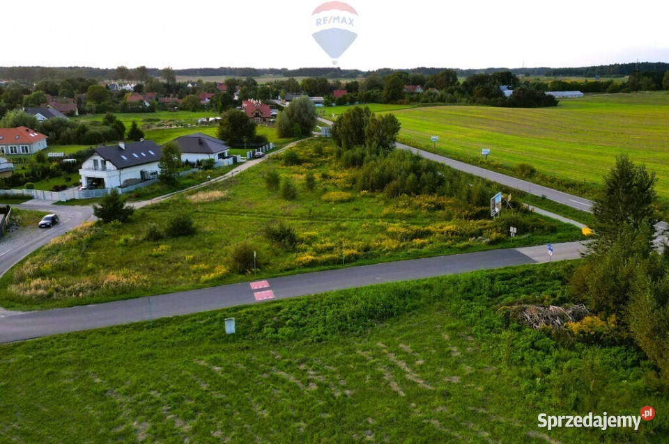Teren pod zabudowę jednorodzinną z usługami 64m warmińsko-mazurskie Tomaszkowo