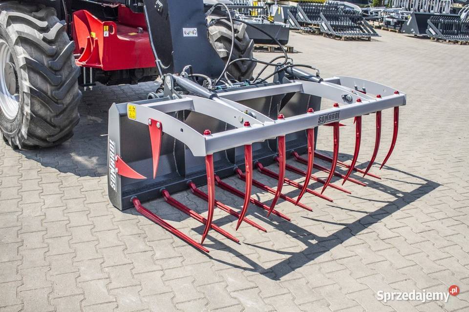 Chwytak łyżkokrokodyl do ładowarek teleskopowych Mroczków Duży