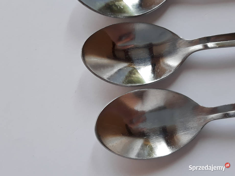 Łyżeczki do herbaty z ceramicznymi trzonkami Dąbrowa Górnicza sprzedam