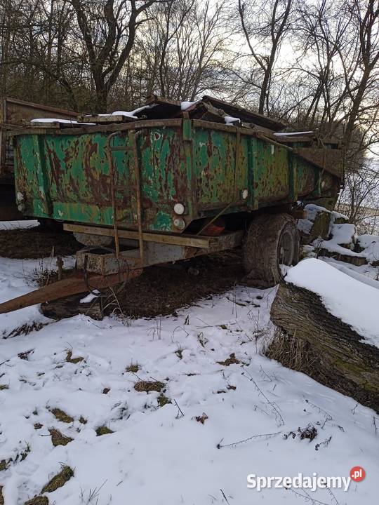 Przyczepa wywrotkaskorupa jednoosiowa małopolskie
