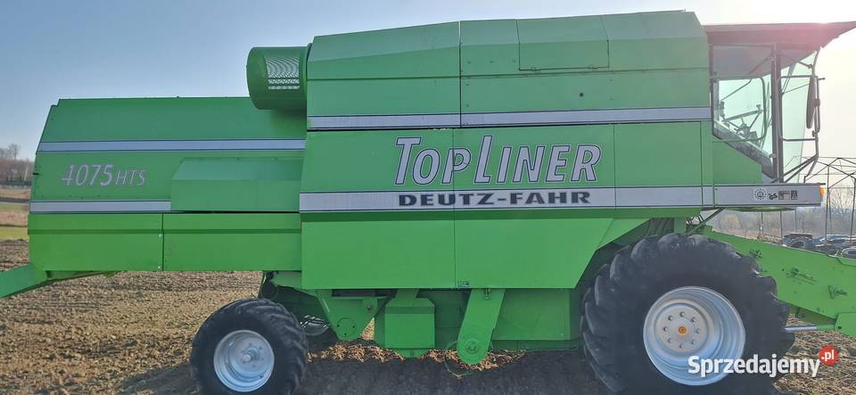 Kombajn DeutzFahr TopLiner 4075 hts Fendt John Charsznica