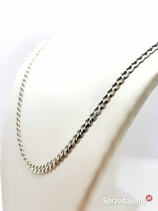 Srebrny łańcuszek pr 925 1414g Długość 55 Elbląg