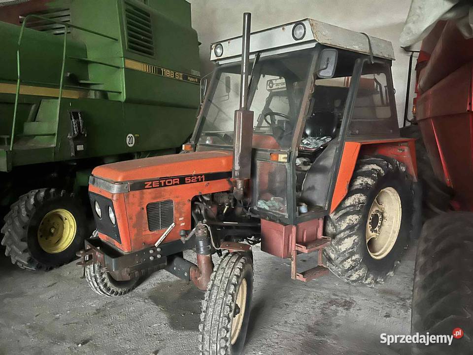 Zetor 7045 Z ŁadowaczemJohn Deere 6820 Koniecpol