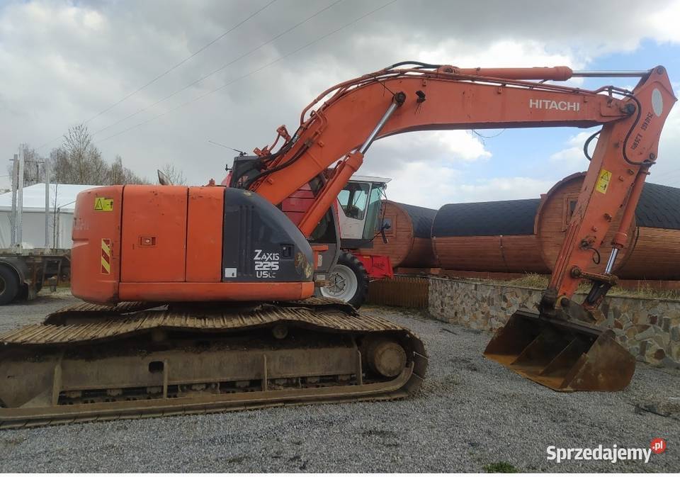 Koparka gąsienicowa Hitachi ZX225US zamiana nie Lublin sprzedam