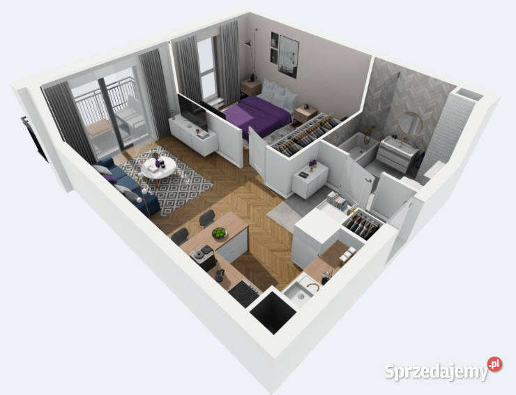 Rydlówka 2 pokoje balkon nowy budynek Kraków