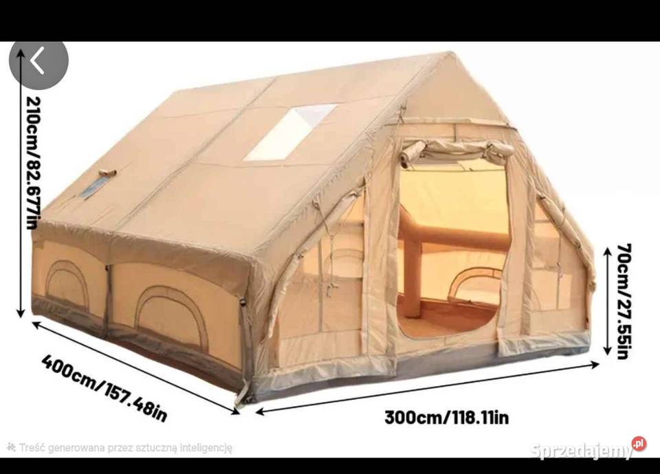 Sprzedam namiot raz używany Gliwice