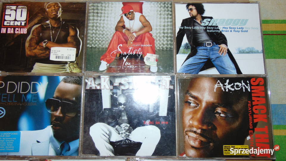 Płyty CD 50 Cent i inni Białystok