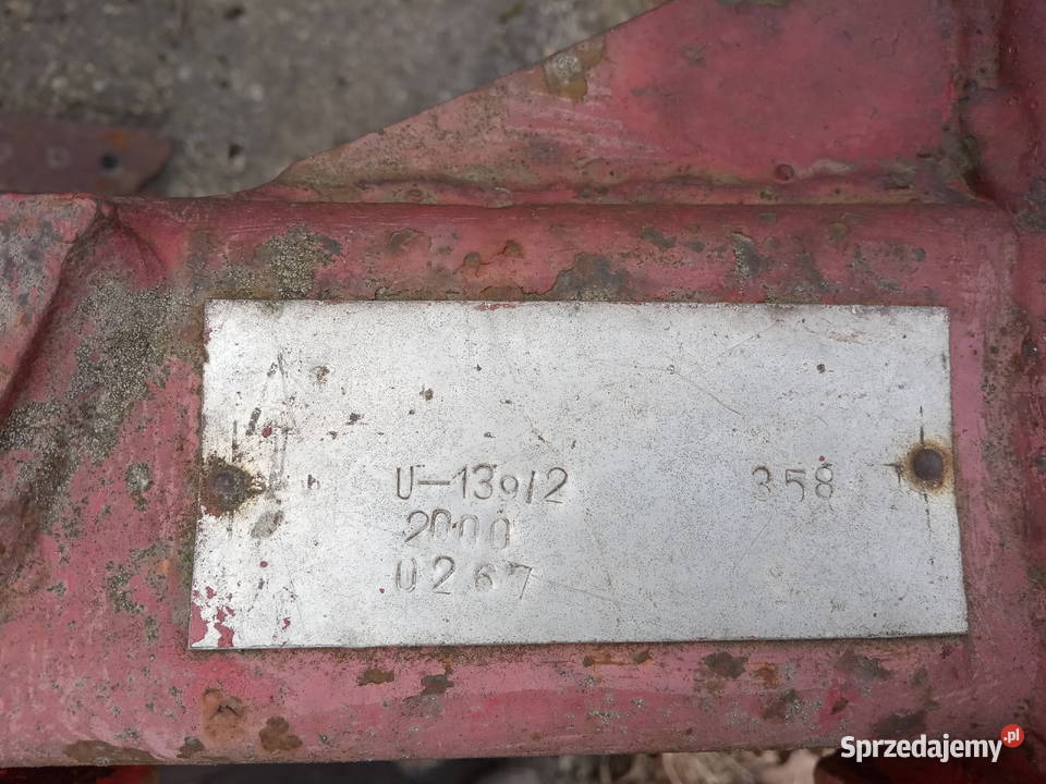 Pług 4 skiby Maszyny rolnicze Siedlce