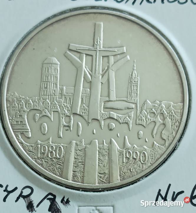 100 000 Solidarność 1990 r 6 Typ A Konin