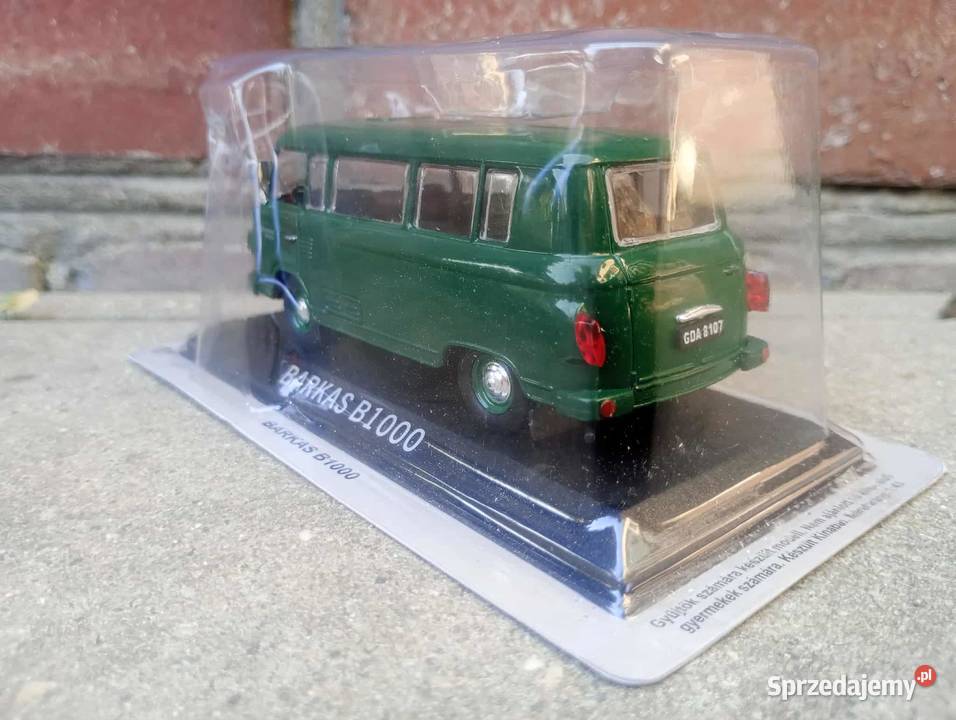 BARKAS B1000 BUS deagostini 143 kultowe auta PRL Warszawa