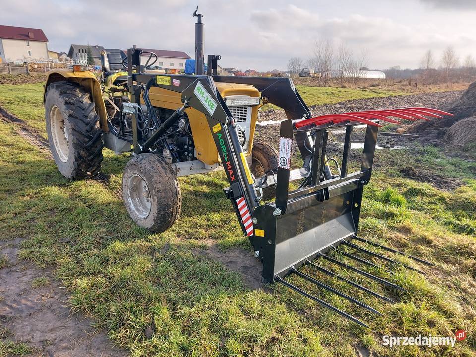 Ładowacz czołowy Tur euro do Ursus Zetor nieuszkodzony Mroczków Duży