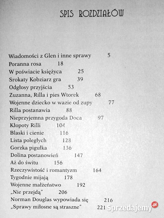 Rilla ze Złotego Brzegu Lucy Maud Montgomery Rok wydania 2009 Pozostałe Chełm sprzedam