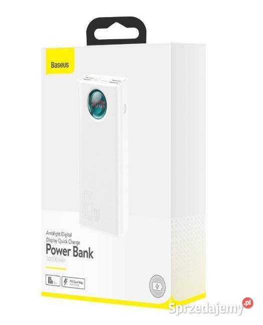 Powerbank Baseus PPLG000102 30000mAh PD QC 30 Pozostałe Bydgoszcz sprzedam