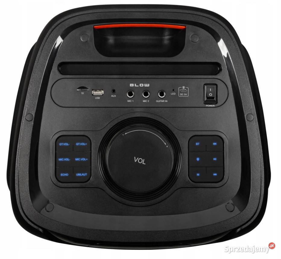 GŁOŚNIK BLUETOOTH USB SD KARAOKE MIKROFON DJ Białystok