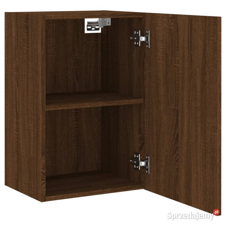 Ścienna szafka TV brązowy dąb 405x30x60 WM836922 Warszawa
