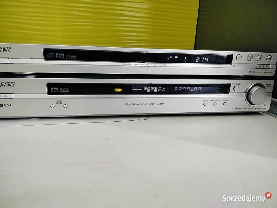 Kino domowe Sony STR KSL 500 DVD NS355 Mińsk Mazowiecki