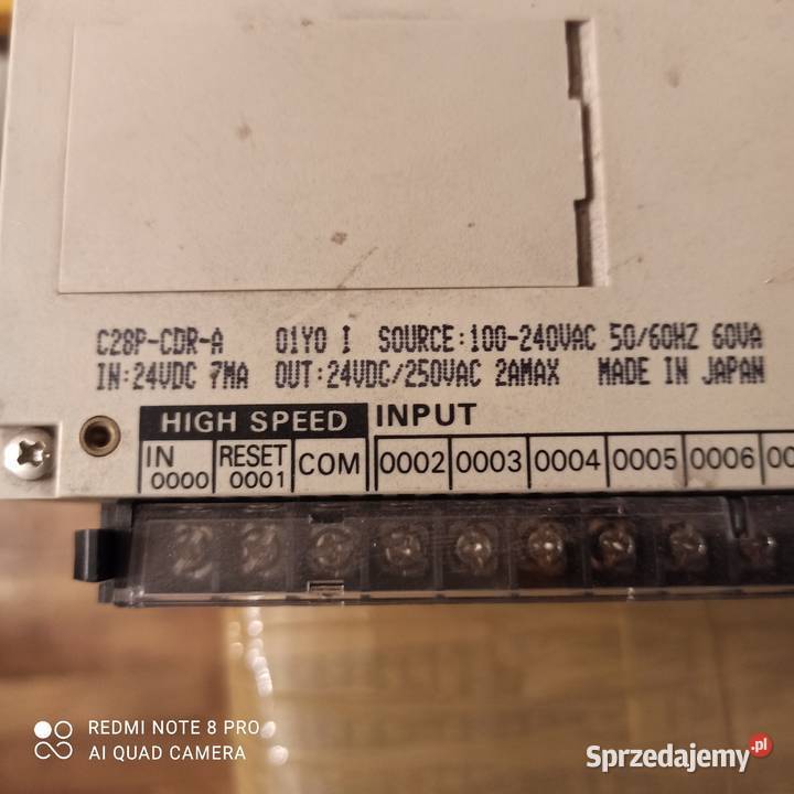 Sterownik Omron Sysmac C28p Nowy Tomyśl