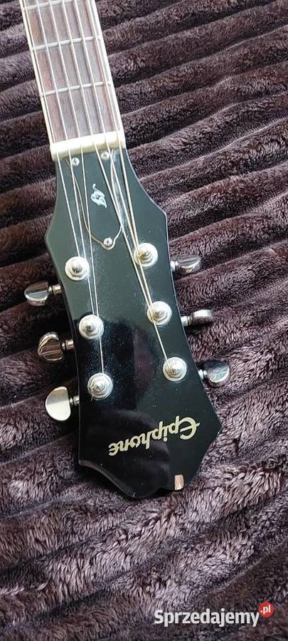 Gitara elektro akustyczna Epiphone AJ220 SCE VS akustyczna Dębica