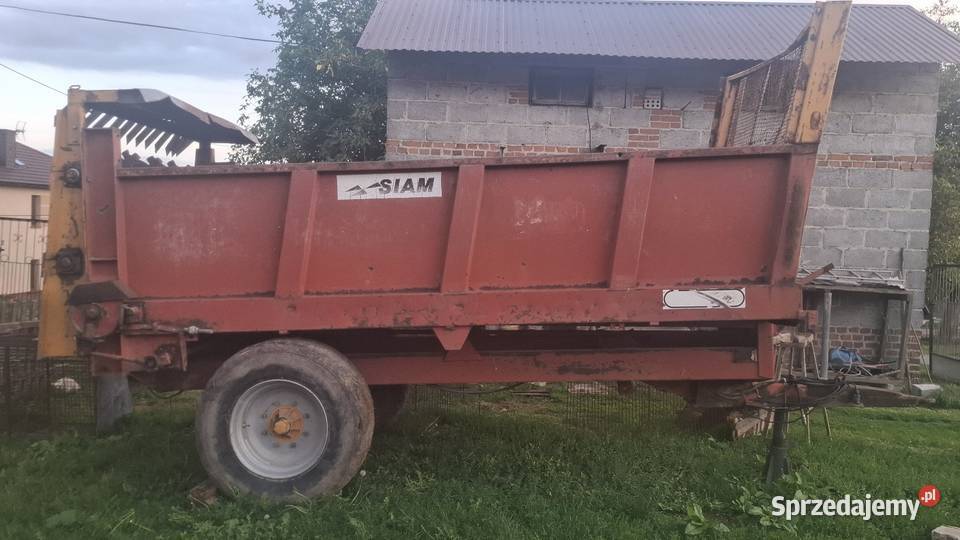 Rozrzutnik obornika SIAM 810Ton sprzedam