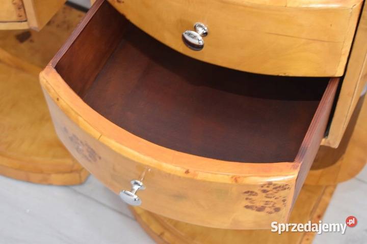 Stoliki Nocne Styl Art Deco Komody Komplet małopolskie Kraków sprzedam