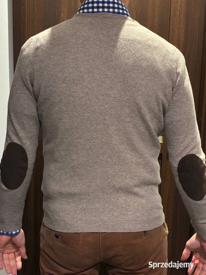 Beżowy sweter Hugo Boss rozmiar M Elbląg