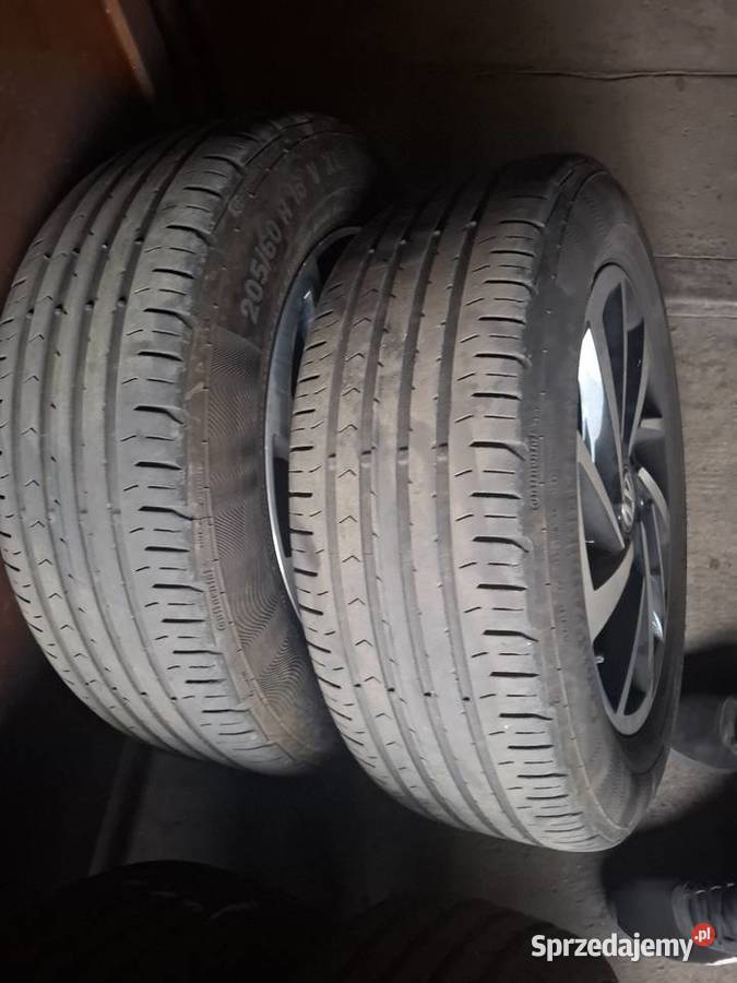Sprzedam koła 5x112 205 60 16 vw wielkopolskie Nowy Tomyśl