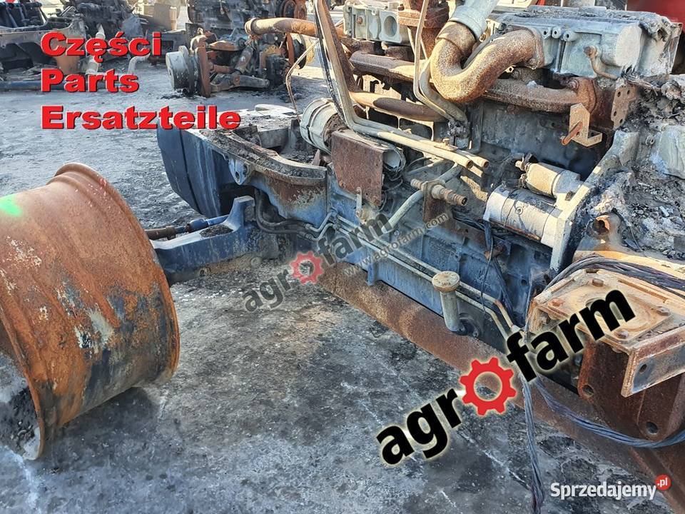 Deutz Agrotron 120 części skrzynia biegów silnik Byków