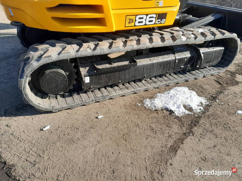 JCB 86C2 2021R KOPARKA GĄSIENICOWA 85Z1 8085 CAT Szybkozłącze Krotoszyn