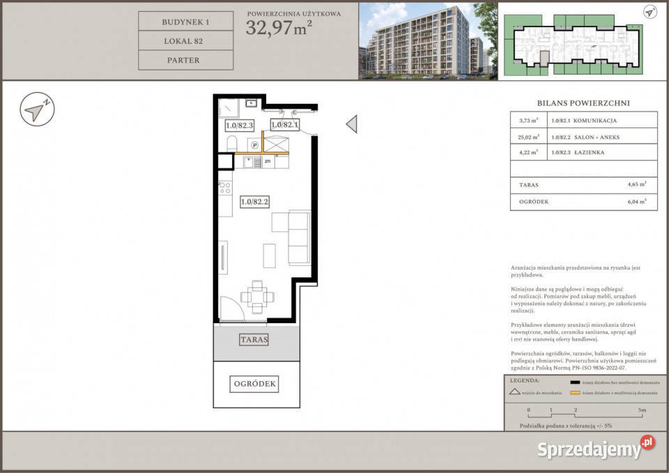 sprzedaży mieszkania Kielce 3297m2 1 pokój