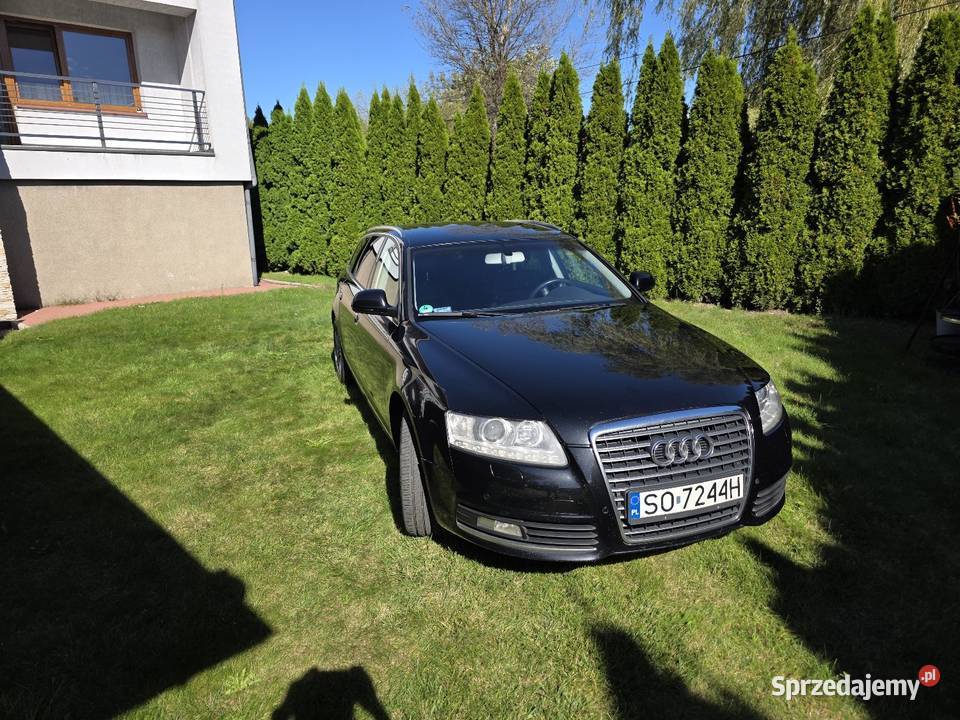 Audi A6 c6 2010 czarny metalik 27TDI V6 czarny Mysłowice