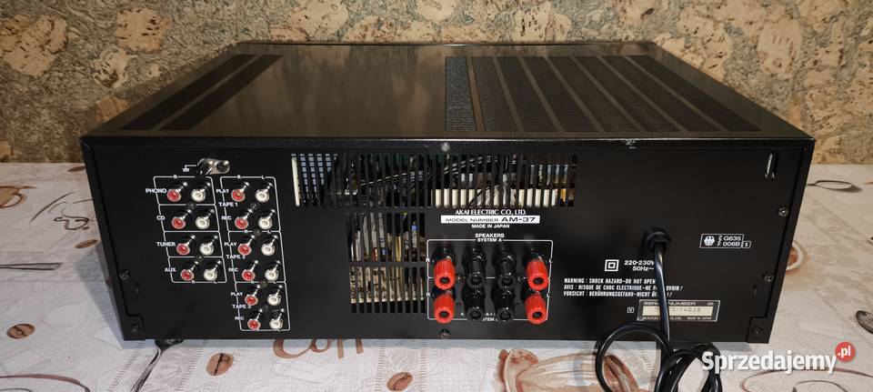 Wzmacniacz Akai AM37 super stan Dąbrowa Górnicza