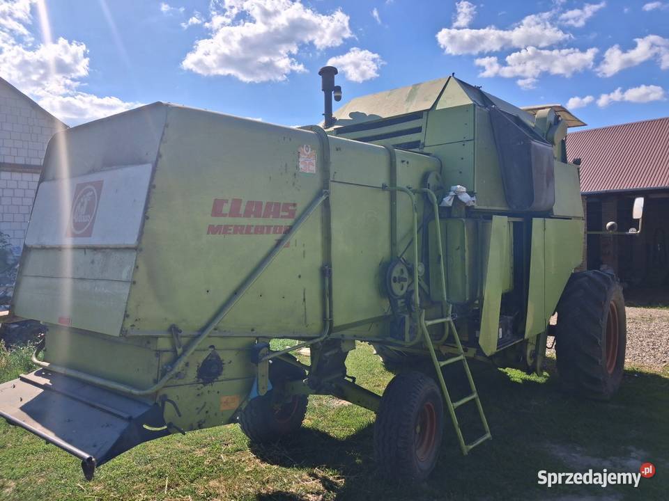 Claas mercator 75 mercedes 6 wózek 36m rura Chełm