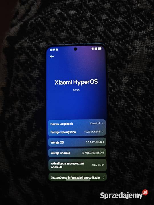 Xiaomi 12 8256GB Noć sprzedam