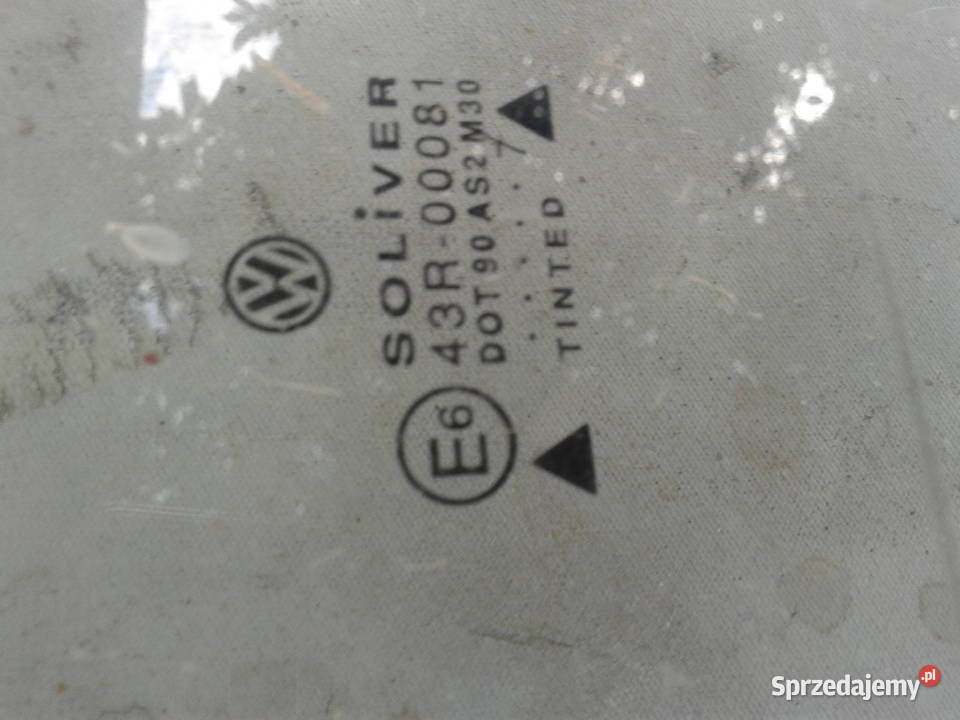 Passat B5 szyba drzwi lewy przod i tyl oryginal