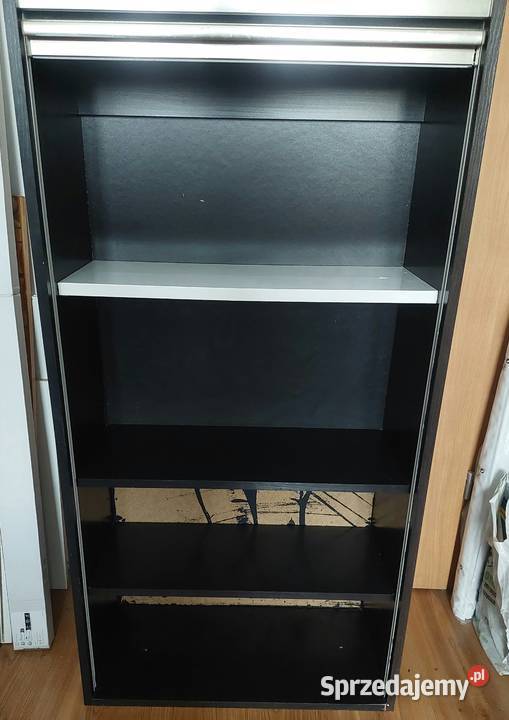 Regał Szafka ze srebrną roletą żaluzją kuchenna 121cm Chrzanów sprzedam