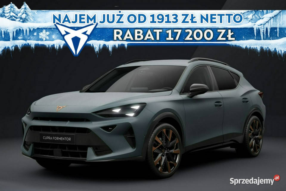 Cupra Formentor 15 eTSI 150 DSG Dostępny ręki podgrzewane fotele łódzkie Łódź