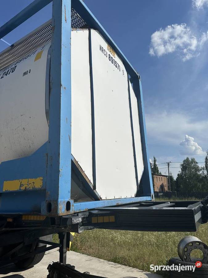 Sprzedam kontener zbiornikowy z przyczepą kujawsko-pomorskie Brześć Kujawski