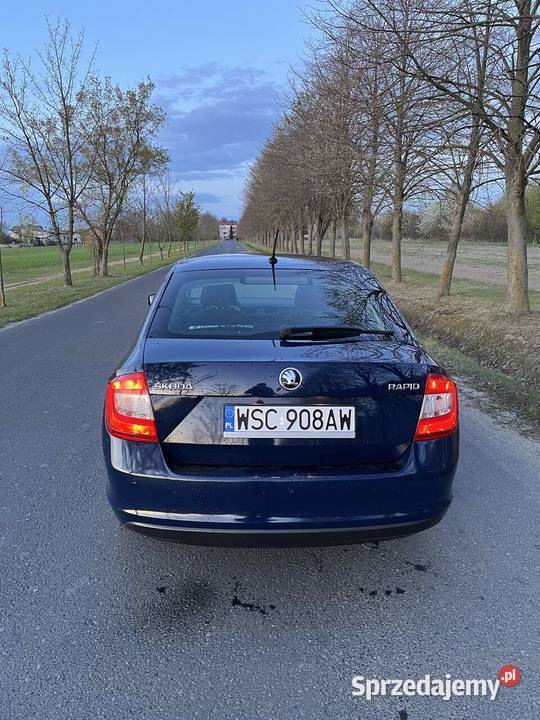 Skoda Rapid 14 TDI 2016r Sedan / Limuzyna Skierniewice