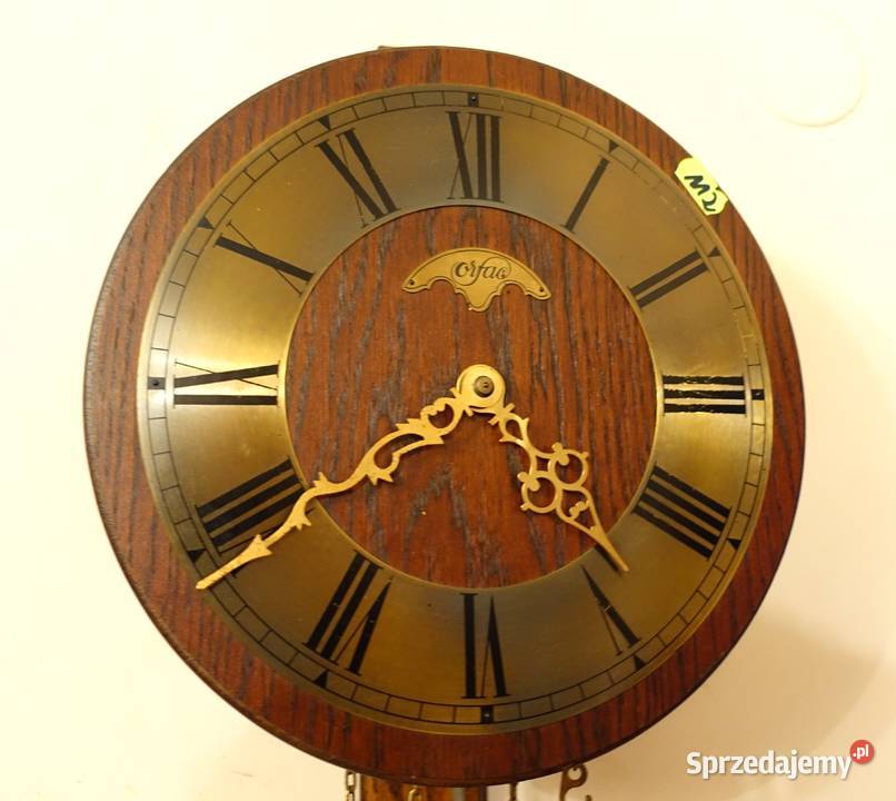 Zegar ścienny Orfac odważnikowy dębowy112 mazowieckie Płock